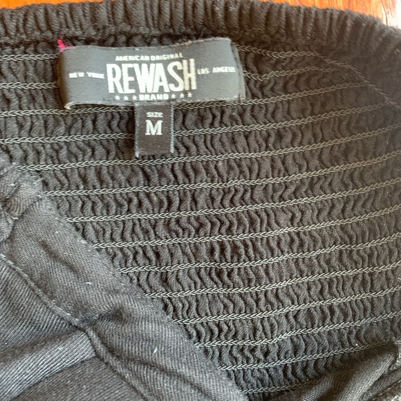 Rewash Black Tube Dress Size M - Picture 3 of 3